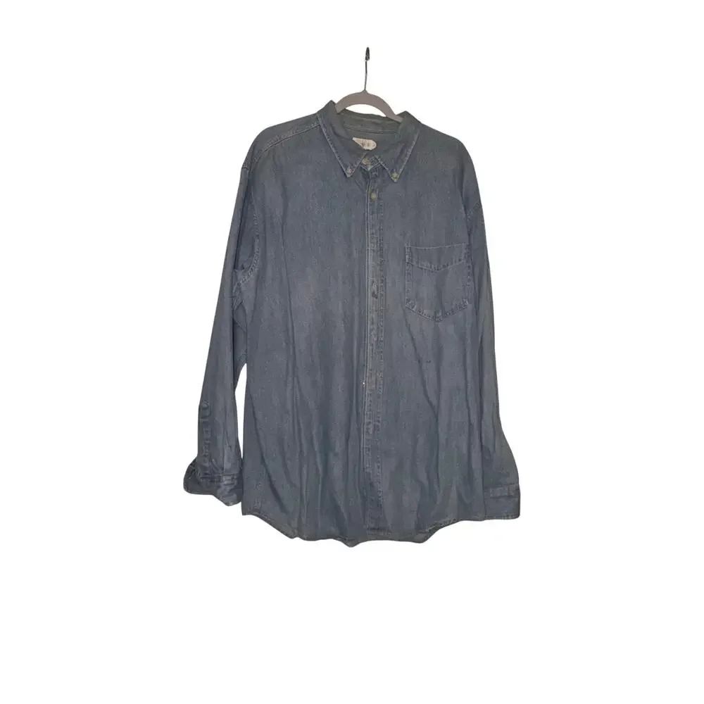 J.crew denim shirt men’s XL vintage